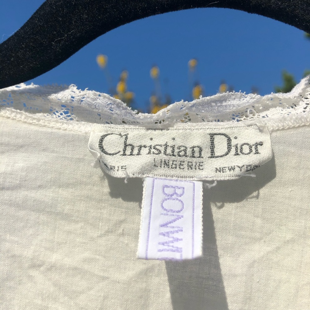 Vintage Dior dress / night gown / robe / lingerie